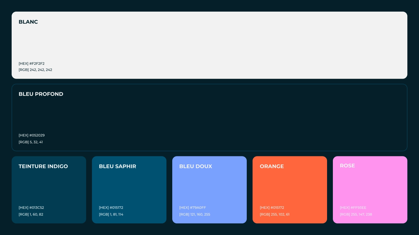 Amedeo Color Palette