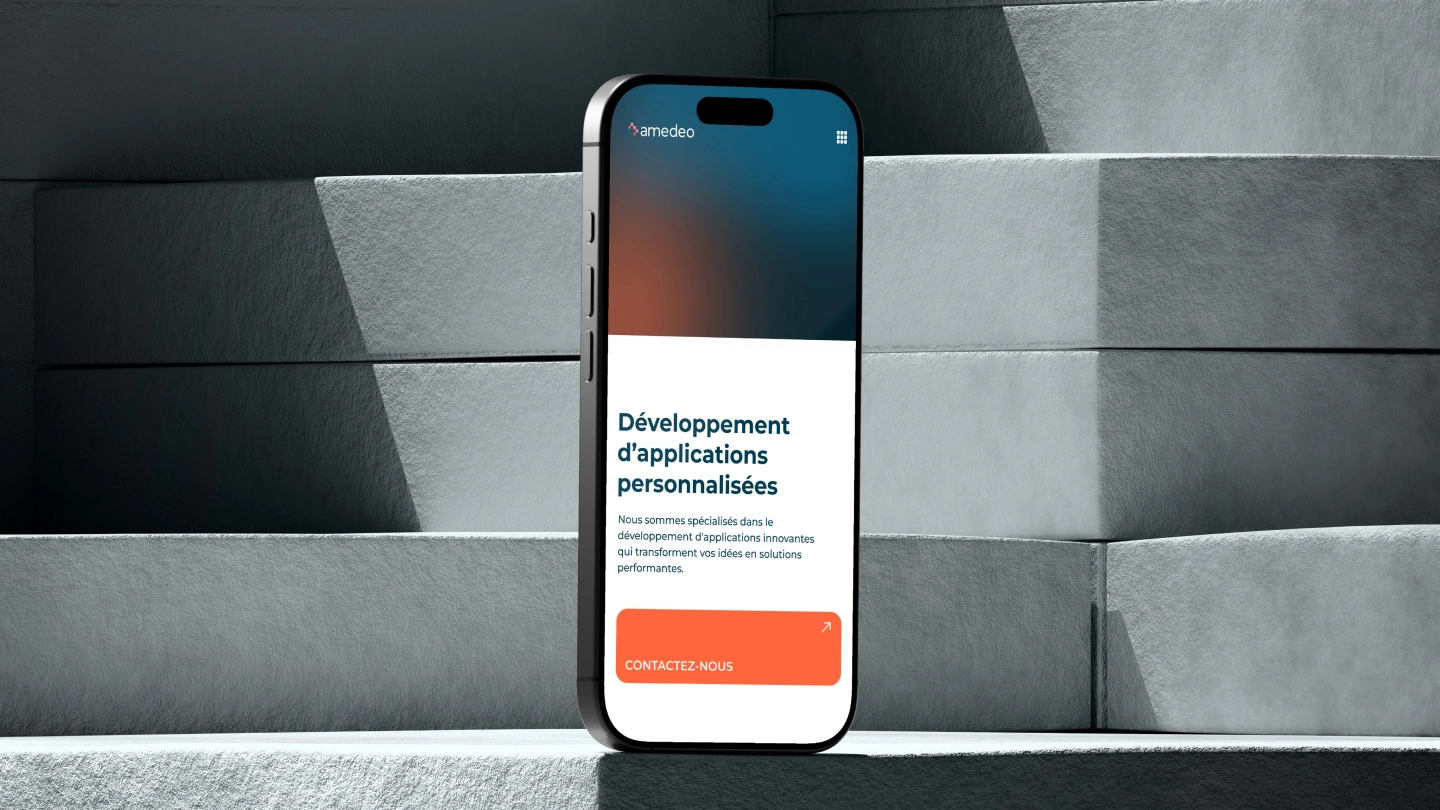 Amedeo Mobile Web Page