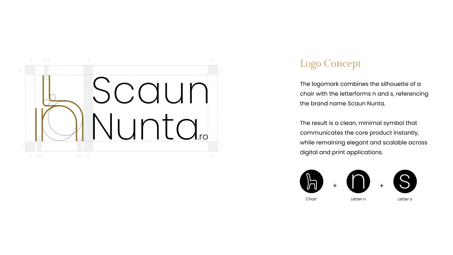 Scaun Nunta Logo