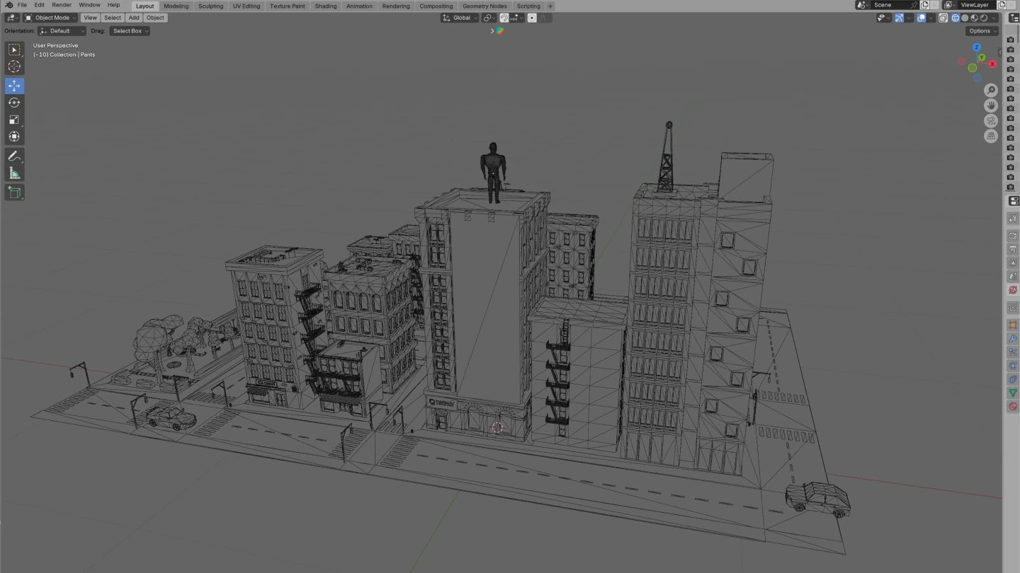 TWO Ads HeroPage 3D Scene