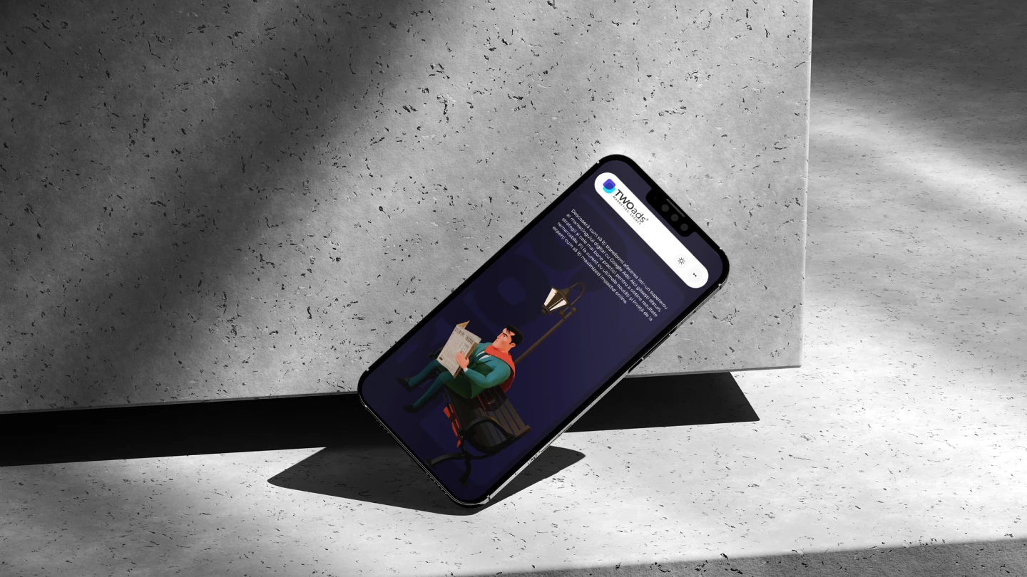 TWO ads Blog Page Mobile